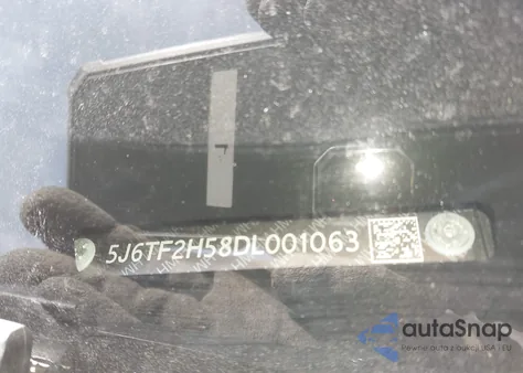 2013 Honda Crosstour Ex-L V6 from USA, damaged, VIN 5J6TF2H58DL001063